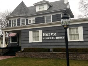 Berry Funeral Home Entrance